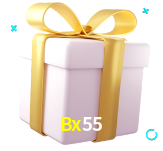 Receba seus bônus de boas-vindas no Bx55